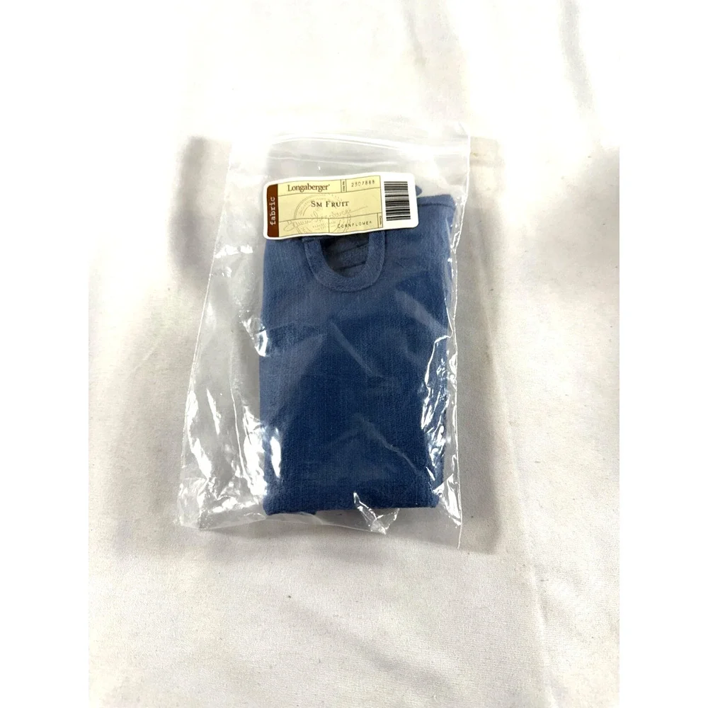 Longaberger Small Fruit‎ Cornflower Blue Fabric Liner 2307888